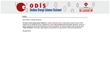 Tablet Screenshot of odis.ulakbim.gov.tr